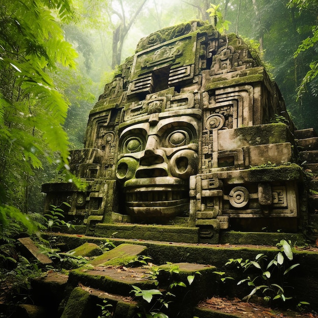 マヤ文明の遺跡の証拠