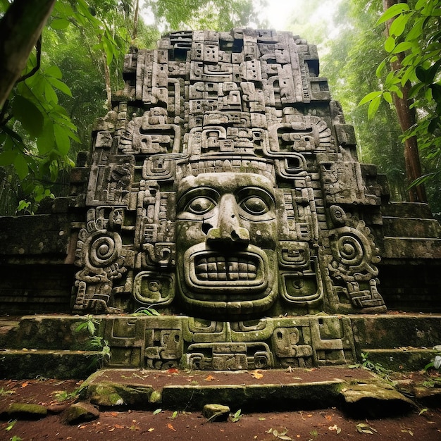 Evidence of the Relics of the Mayan Civilization