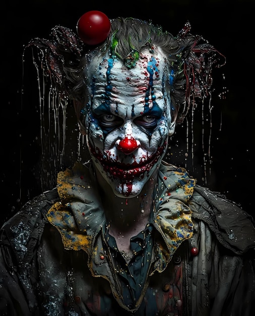 Photo the evil clown