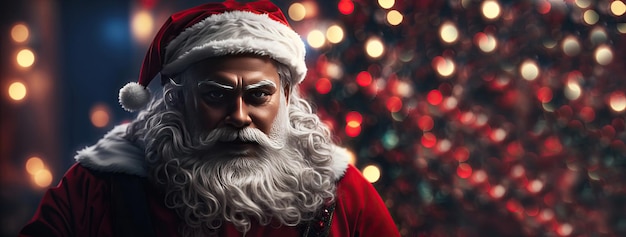 evil santa claus ai generative