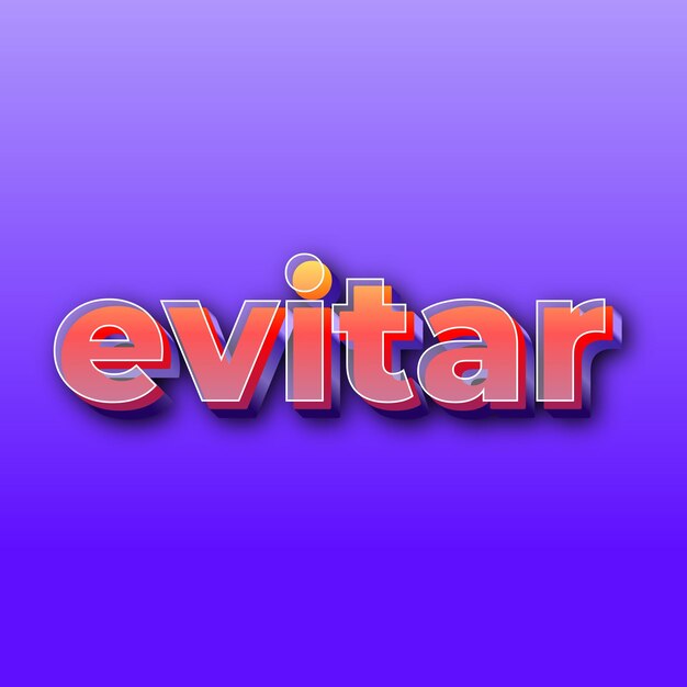 Evitartext effect jpg gradient purple background card photo