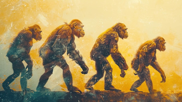 The Evolution of Hominids in Prehistory Generative Ai