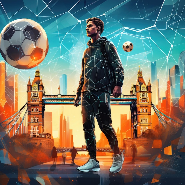 Эволюция лондонского футболиста и блокчейн, сокращающий разрыв между спортом и технологиями
