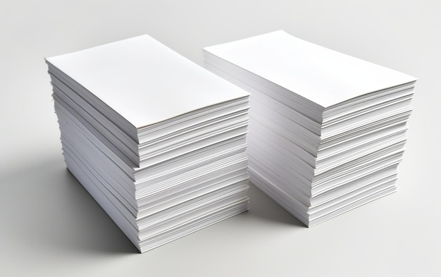 Photo exam answer booklets on white background