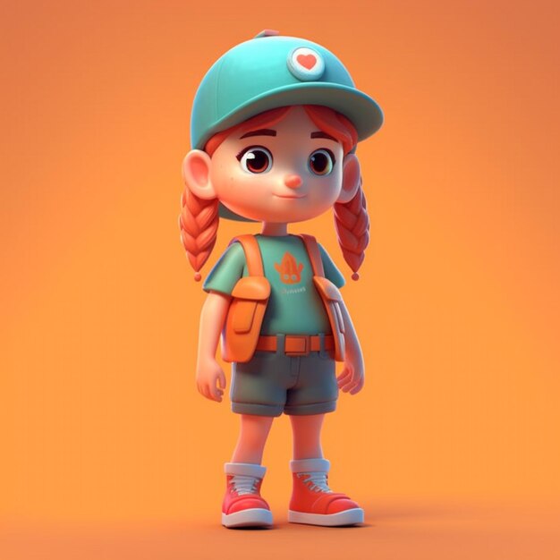 Example of cute character model