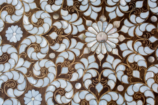 Example of Mother of Pearl inlays