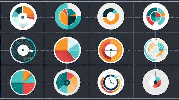 Photo examples of data visualization