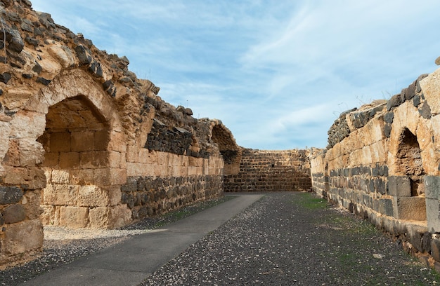 イスラエルの古代十字軍要塞の発掘調査