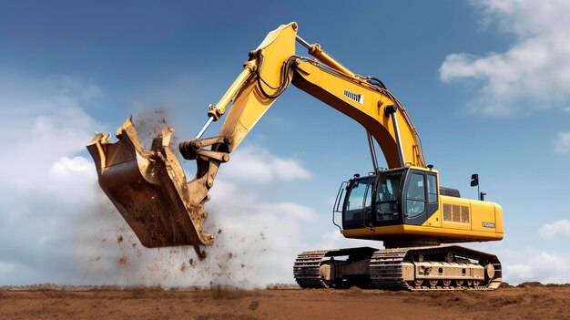 Excavator Digs and moves large amounts of earth