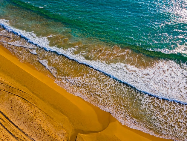 excellent view of the sea and coast from the air