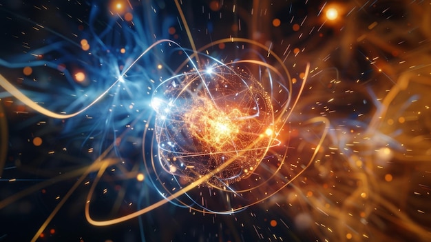 Photo the exchange of a w boson between a proton and a neutron resulting in a change of charge and