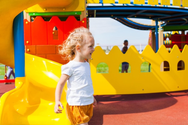 Exciting games on the playground