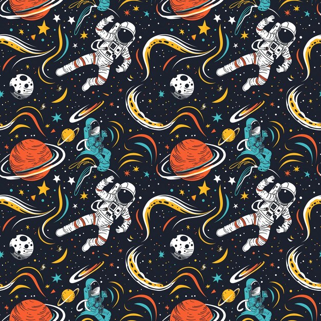 Exciting Space Adventure Exploration Tile Image