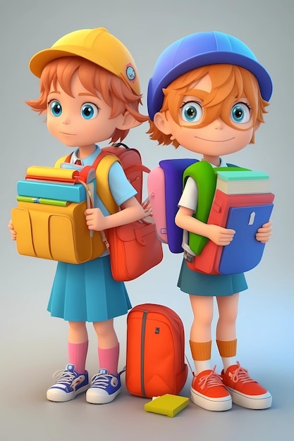 Exciting Stories at School Cartoons for Smart Children