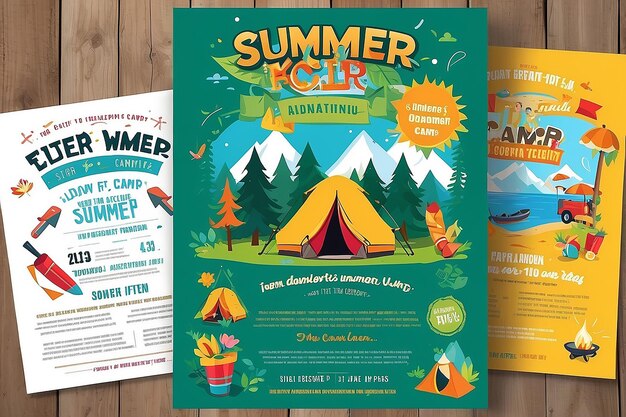 Exciting Summer Camp Flyer