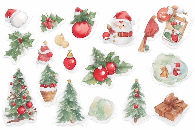 Exclusieve Creatieve Kerst Stickers