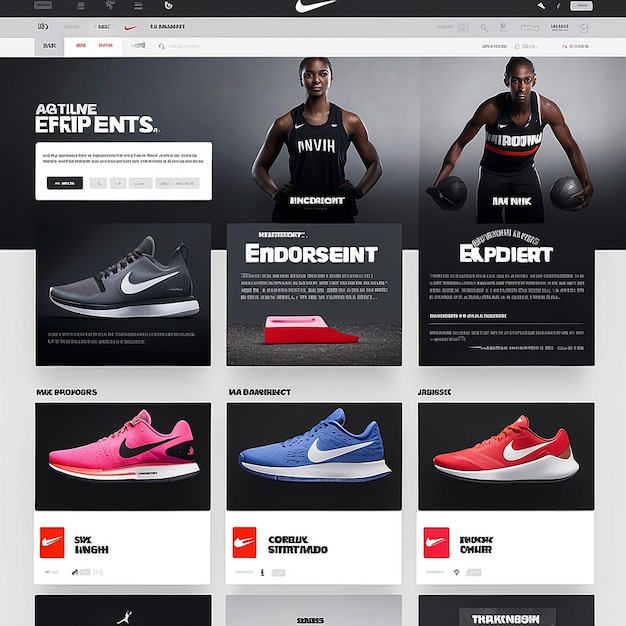 Photo exclusive athlete collections integrated nike endorsements