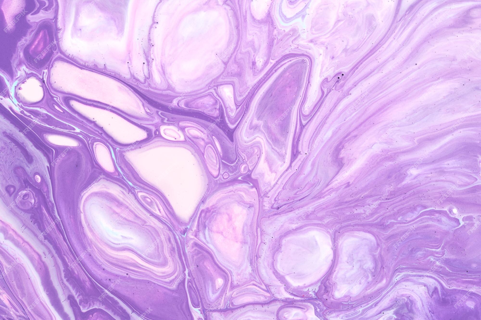 Photo & Art Print Abstract purple paint background with marble pattern