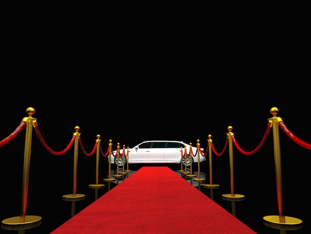 Exclusive red carpet