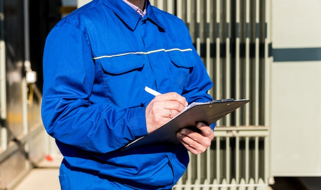 Execution of electrical measuring works on the power transformer