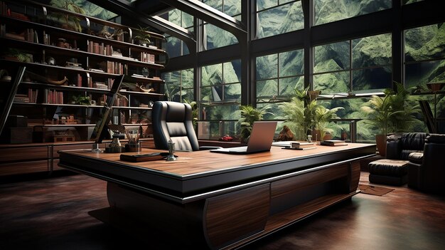 Executive Office Minimalist Design