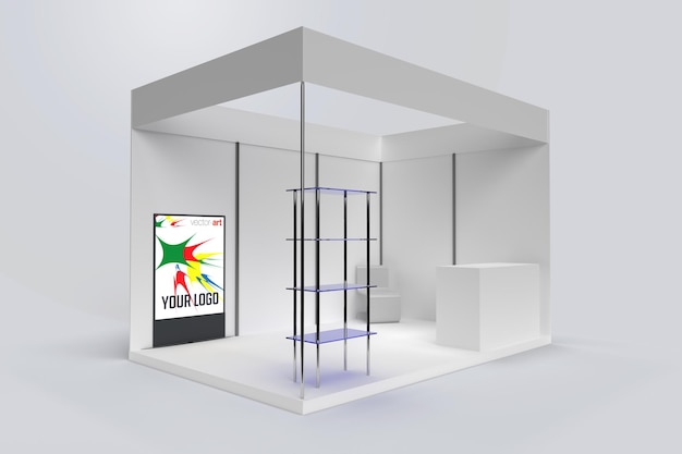 Photo exhibition stand