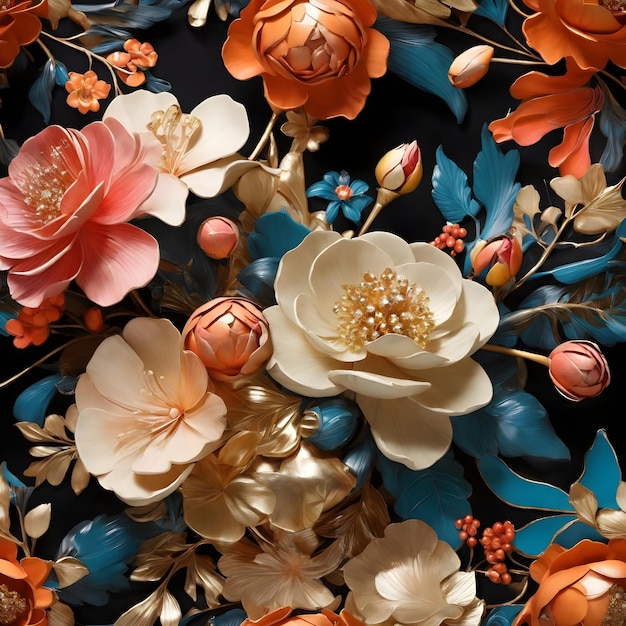 Exotic Flowers and Floral Glamour Catch the Eye