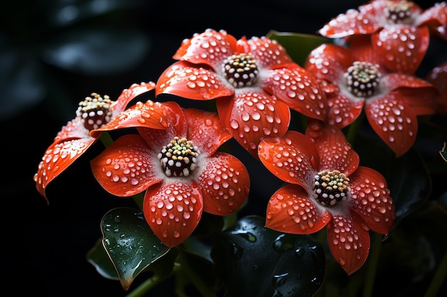 이국적인 꽃인 라플레시아 아르놀디(Rafflesia Arnoldii)는 세계에서 가장 크고 희귀한 꽃입니다.