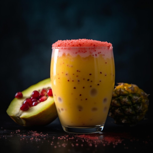 Exotic and Healthy Flavors of Fruit Smoothie