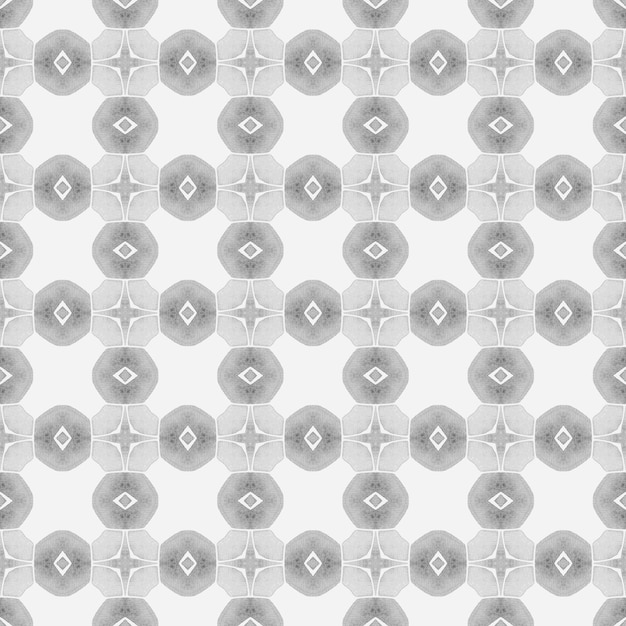 Exotic seamless pattern Black and white amusing