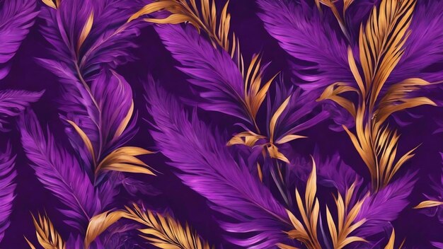 Exotic seamless pattern purple extraordinary
