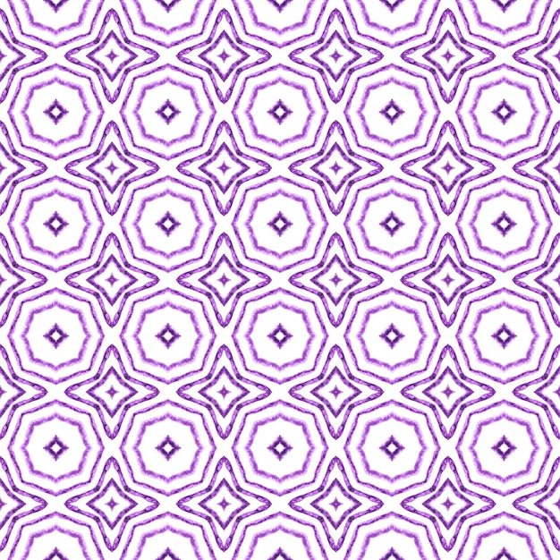 Exotic seamless pattern Purple trending boho