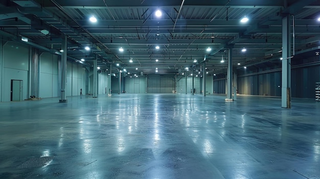 Expansive Empty Storage Facility