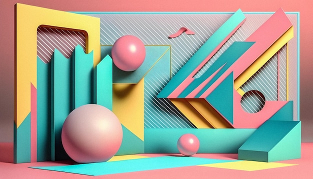 Experience the 90s with These Nostalgic Retro Wallpapers Generative AI