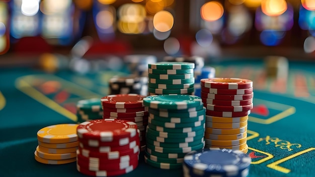 Experience the Excitement of Online Casinos Thrilling Gameplay and Big Wins  Concept Online Casinos Thrilling Gameplay Big Wins Excitement Gambling  Strategies | Premium AI-generated image