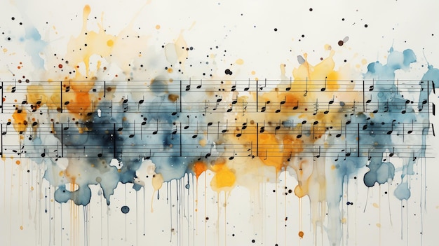 Experience the harmony of art and music inspired by the emotive melodies the essence and emotions of the music using precise lines delicate dots and a thoughtfully chosen color palette