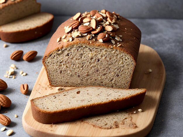 Попробуйте уникальные и разнообразные вкусы безглютенового кето-хлеба AI_Generated