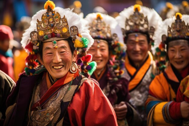 Photo experience vibrant ladakhi culture at skurbuchans losar celebrations