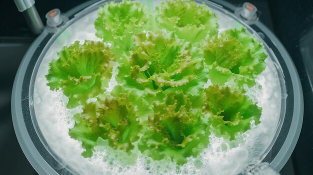 Эксперимент по выращиванию салата Frillice Iceberg
