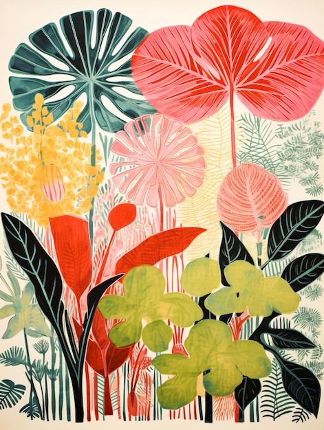 Experiment with vibrant Riso prints to capture the aweinspiring beauty of nature in design projects or to make a spectacular addition to your home decor