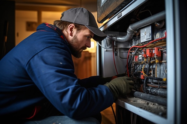 Expert Electrician in Home Heating Generative By Ai