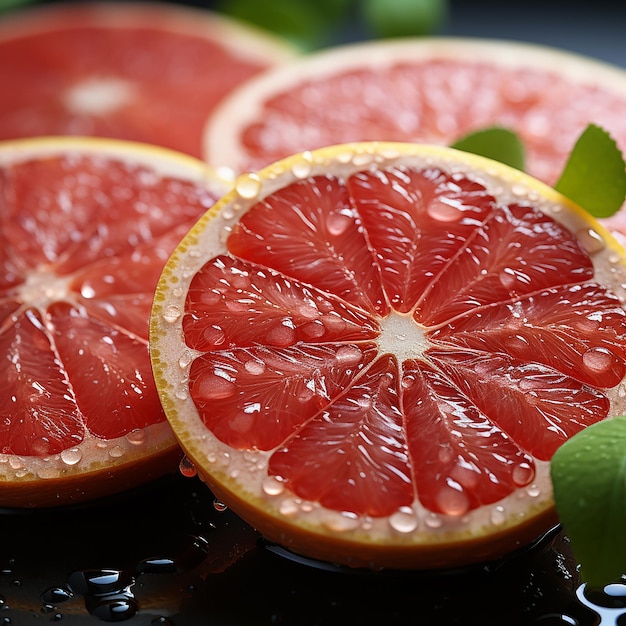 Exploration of Fruit Details A Detailed Study on Grapefruit