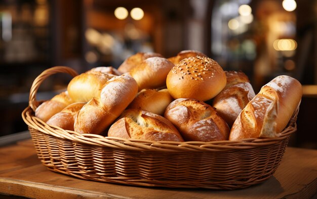 Explore the delightful breads buns assortment