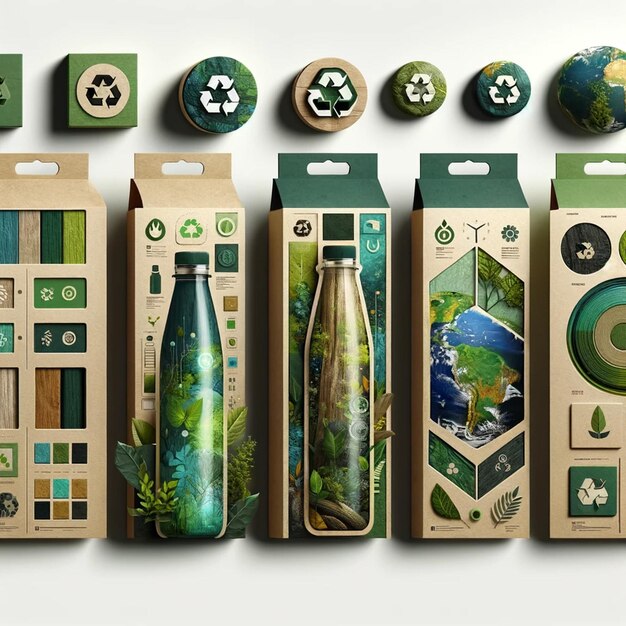 Photo explore ecofriendly products and sustainable design solutions