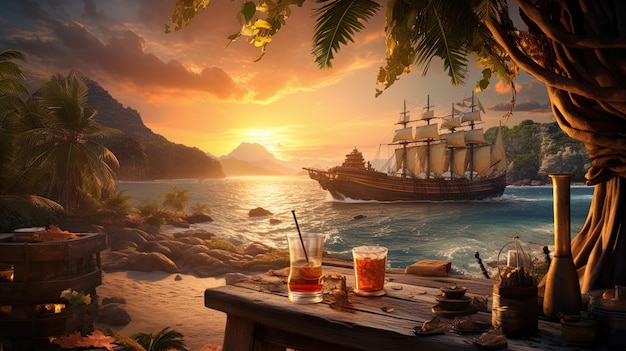 Explore the exquisite taste of calico jack rum