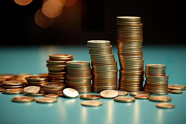 Premium AI Image  Explore history and value with our diverse coin 