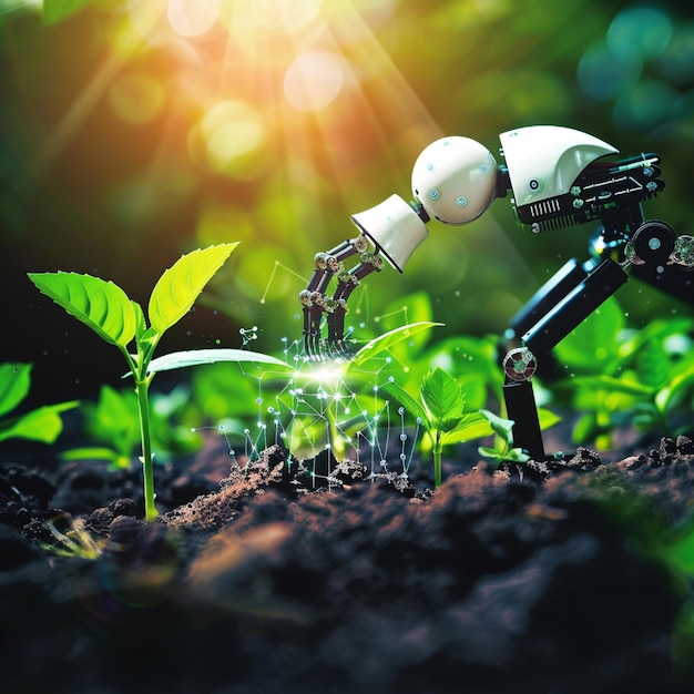 explore the impact of ai in enhancing agricultural productivity and food security