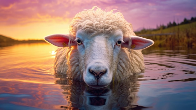 Исследуйте волшебный мир овец и яркой радуги