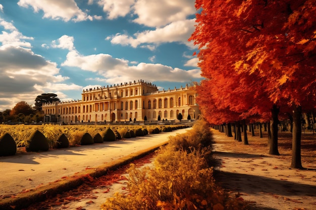 Explore the Opulent French Palace of Versailles and Its Vibrant Gardens Fountains and Colorful