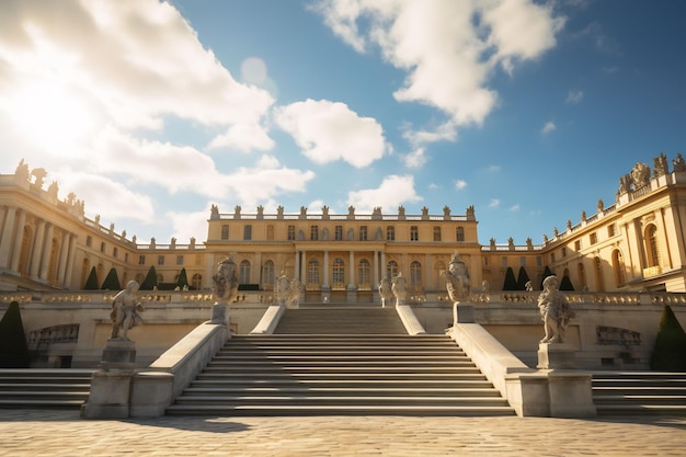 Explore the Opulent French Palace of Versailles and Its Vibrant Gardens Fountains and Colorful